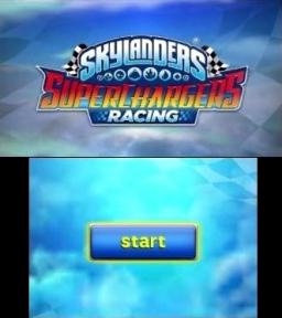 Skylanders: SuperChargers Racing Title Screen